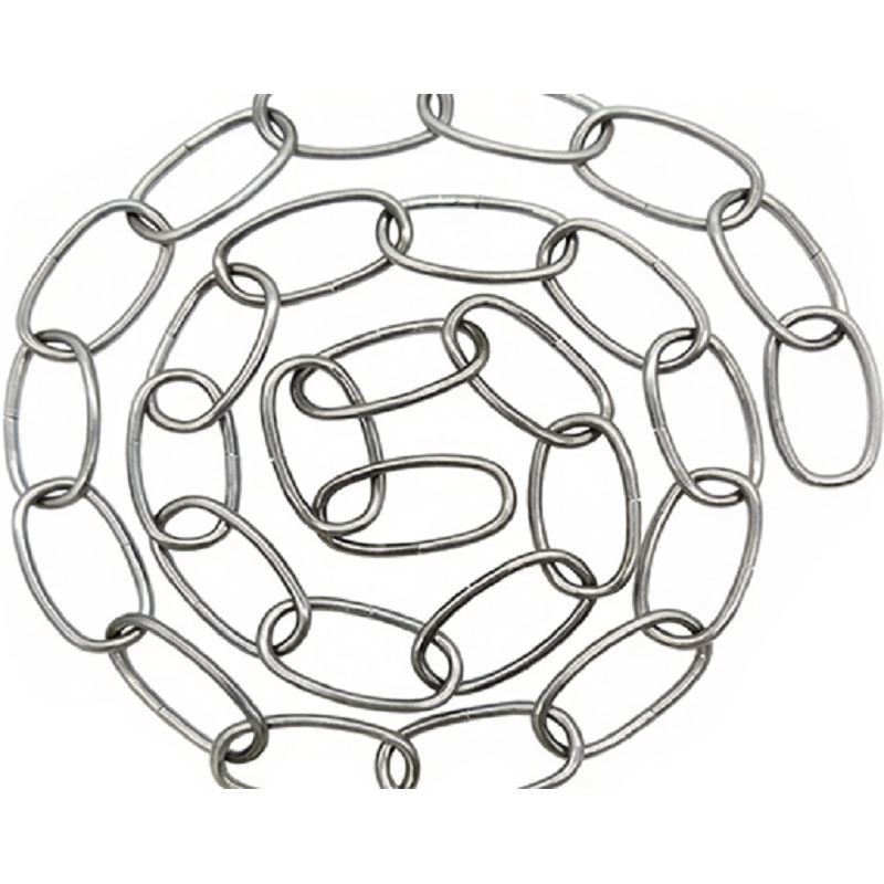 Plochý ocelový řetěz